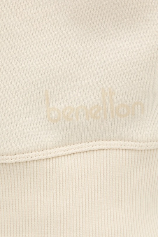 United Colors of Benetton bluza bawełniana 3UNID109A beżowy