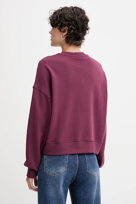 Abbigliamento United Colors of Benetton felpa in cotone 3UNID109A violetto