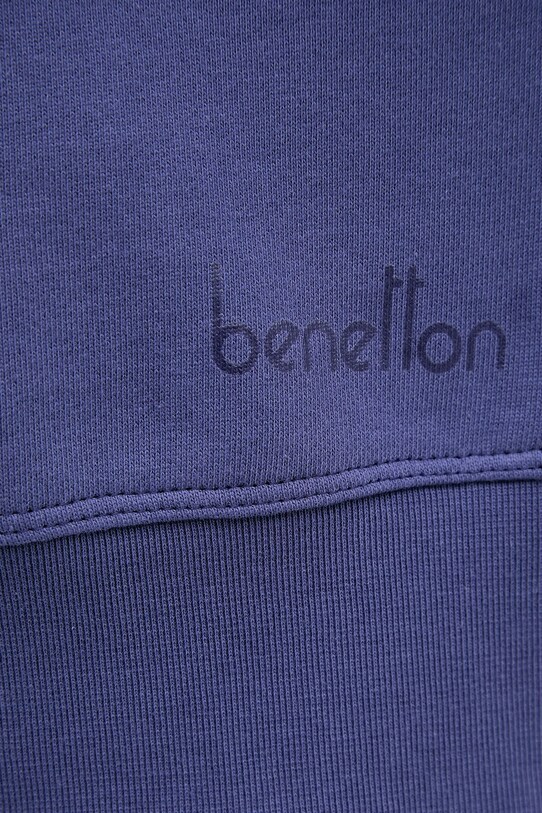 United Colors of Benetton bluza bawełniana 3UNID109A granatowy