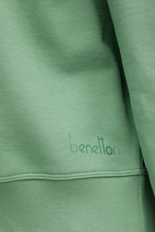 United Colors of Benetton hanorac de bumbac 3UNID109A verde