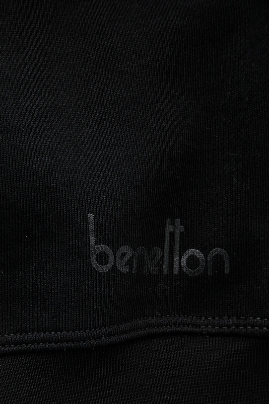United Colors of Benetton bluza bawełniana 3UNID109A czarny