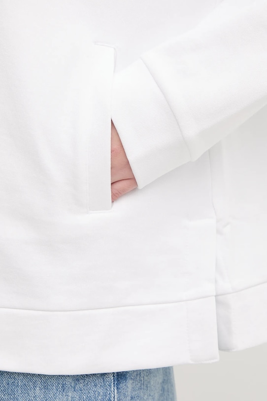 United Colors of Benetton hanorac de bumbac 3UNID500R alb