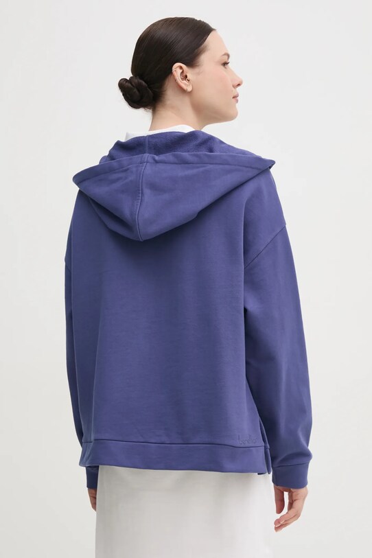 Одяг Бавовняна кофта United Colors of Benetton 3UNID500R фіолетовий