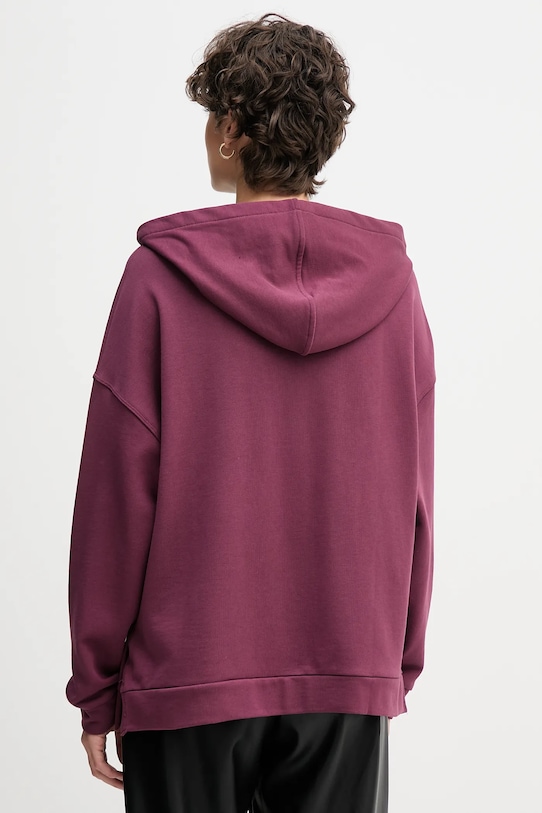 Odzież United Colors of Benetton bluza bawełniana 3UNID500R fioletowy