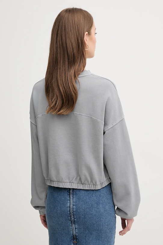 Ρούχα Βαμβακερή μπλούζα United Colors of Benetton 39BLD109O γκρί