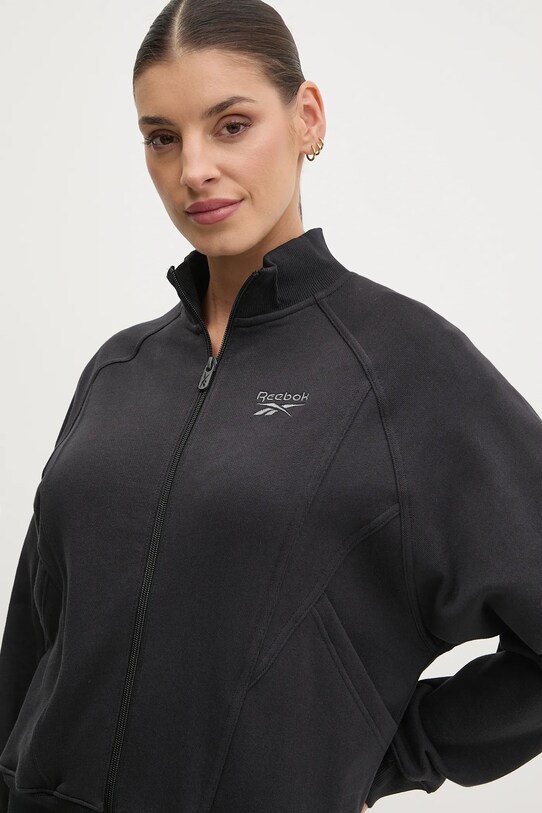 Reebok Classic pamut melegítőfelső 100214104 fekete