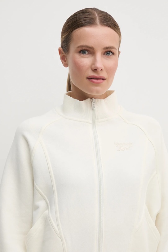 Бавовняна кофта Reebok Classic бежевий 100214105