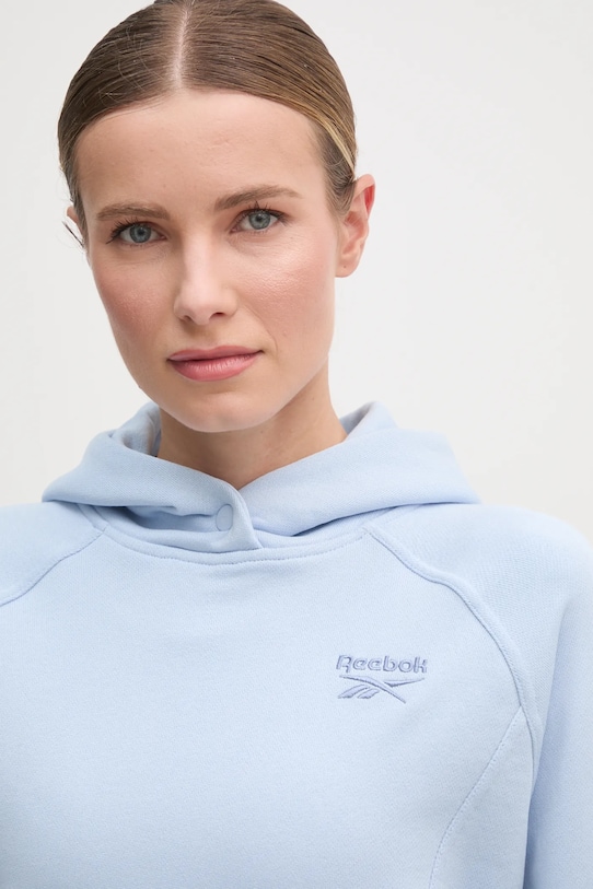Reebok Classic hanorac de bumbac albastru 100221443