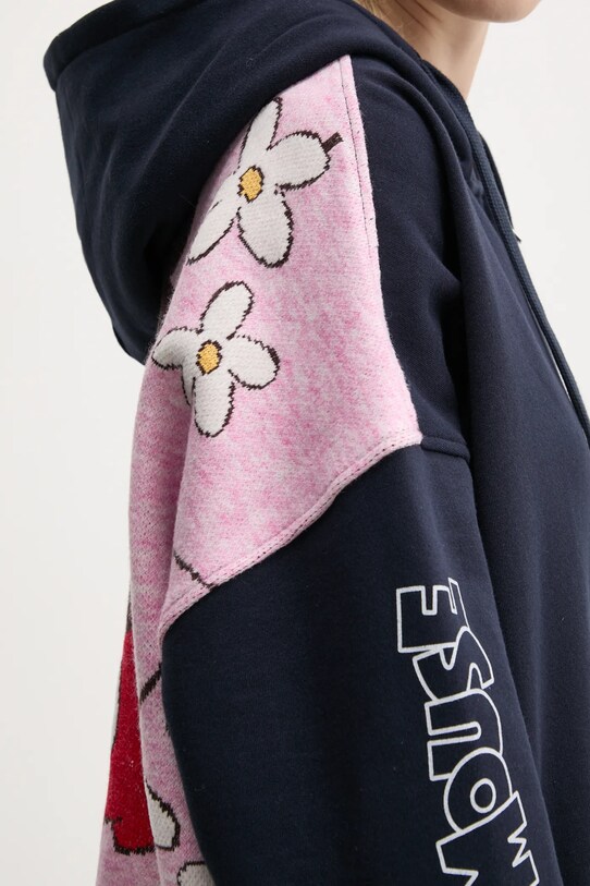 Mikina Desigual BETTER 25SWSK28 tmavomodrá