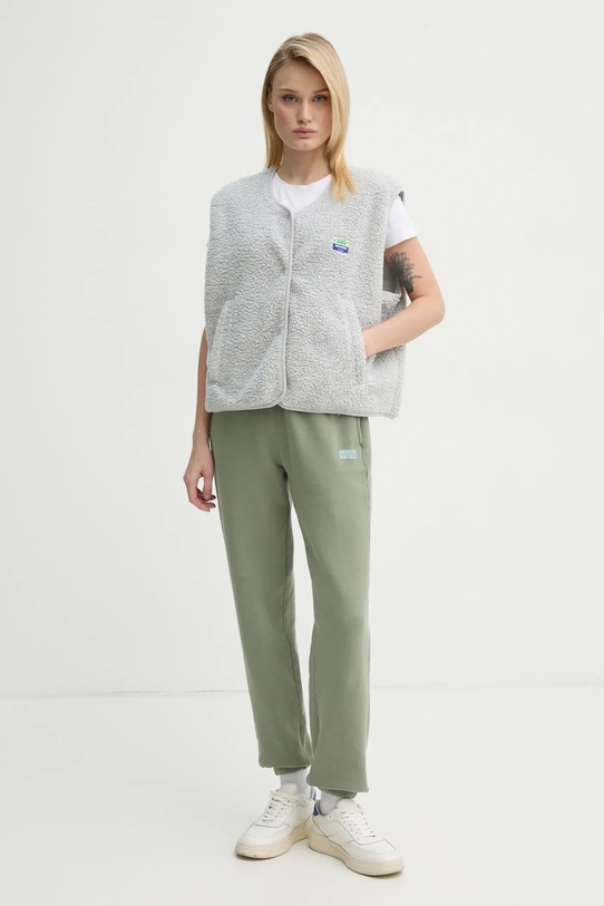 American Vintage bezrękawnik HOK16BE25 szary SS25