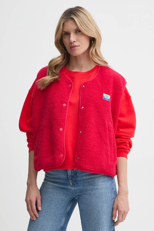 American Vintage bezrękawnik nieocieplane czerwony HOK16BE25