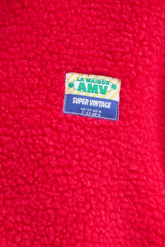 American Vintage bezrękawnik HOK16BE25 czerwony