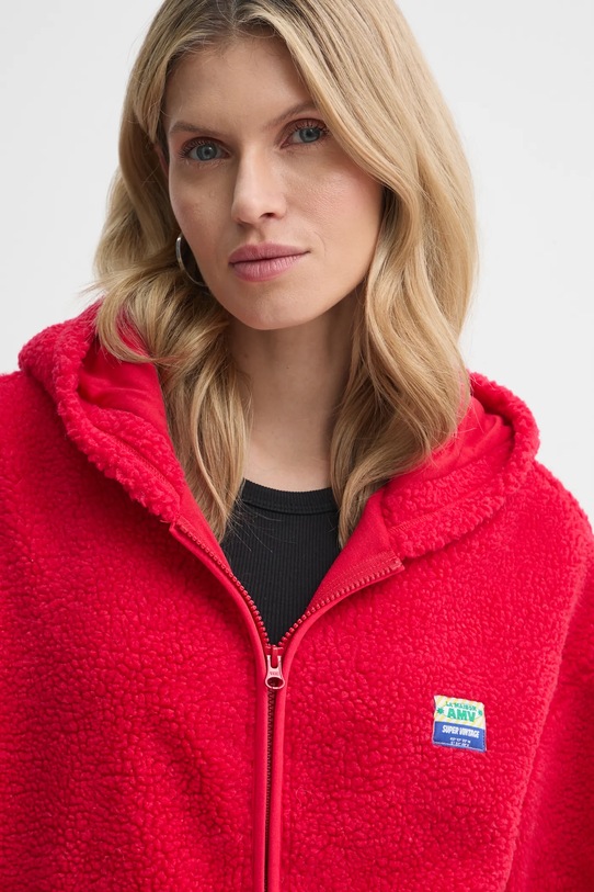 American Vintage bluza czerwony HOK16EE25