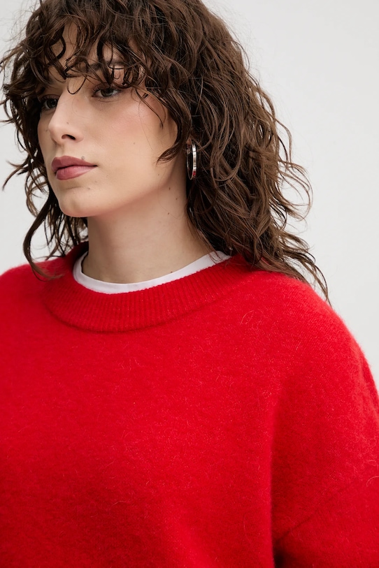 American Vintage maglione in lana rosso VITO18EE25