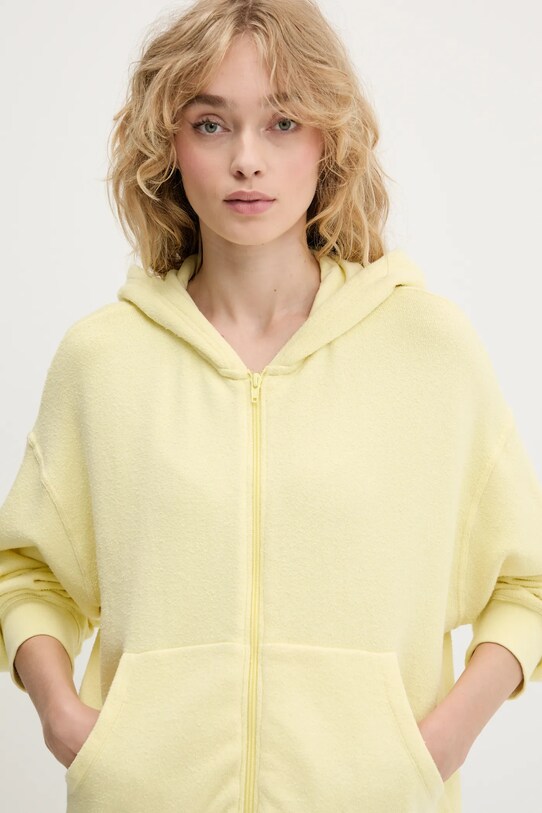 American Vintage bluza żółty YTI03AE25