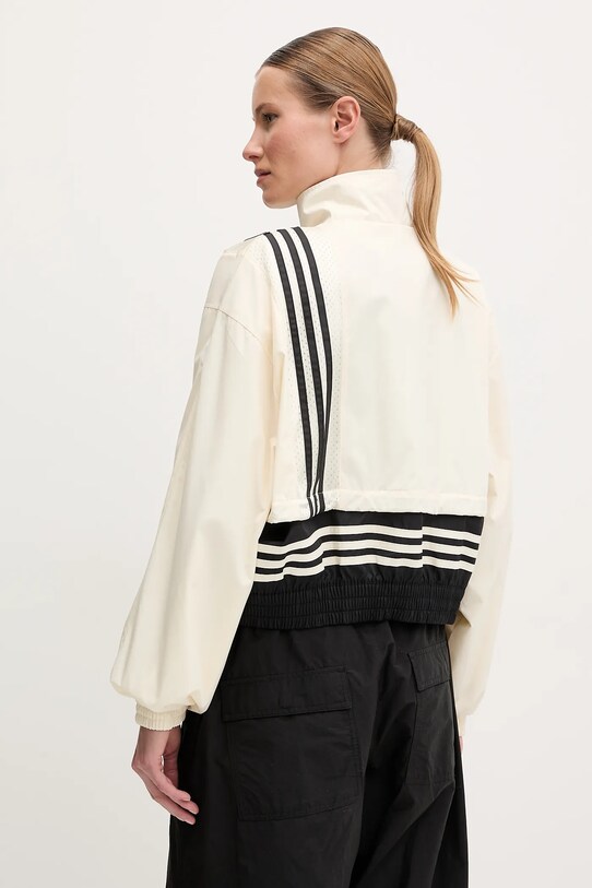 adidas Originals kurtka Woven Track Top beżowy JD0096