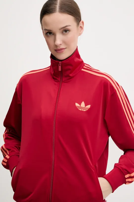 Mikina adidas Originals Firebird červená JP2295