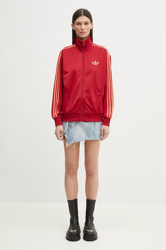 adidas Originals bluza Firebird JP2295 czerwony