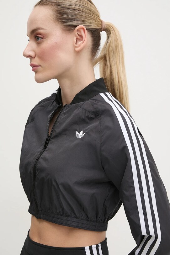 adidas Originals bluză Teamgeist imprimeu negru JD0264