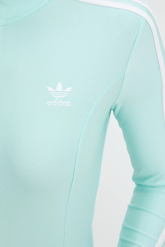 adidas Originals bluza 3-Stripes JC5579 turkusowy