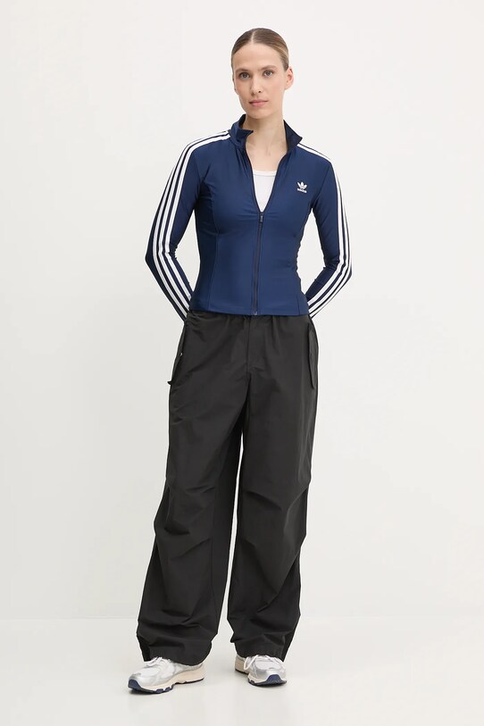 adidas Originals bluza 3-Stripes JD5023 granatowy SS25