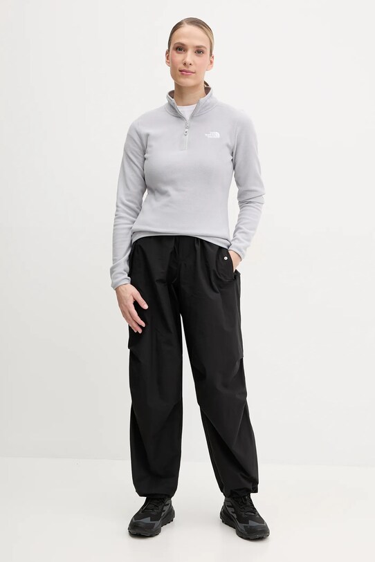 The North Face bluza sportowa 100 Glacier NF0A855MBO61 szary SS25