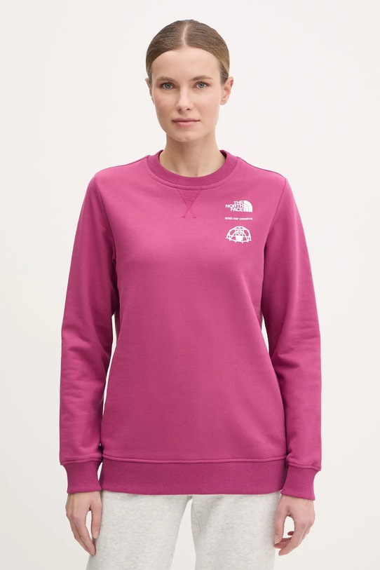 Îmbrăcăminte The North Face hanorac de bumbac Outdoor Graphic NF0A8C246EO1 roz