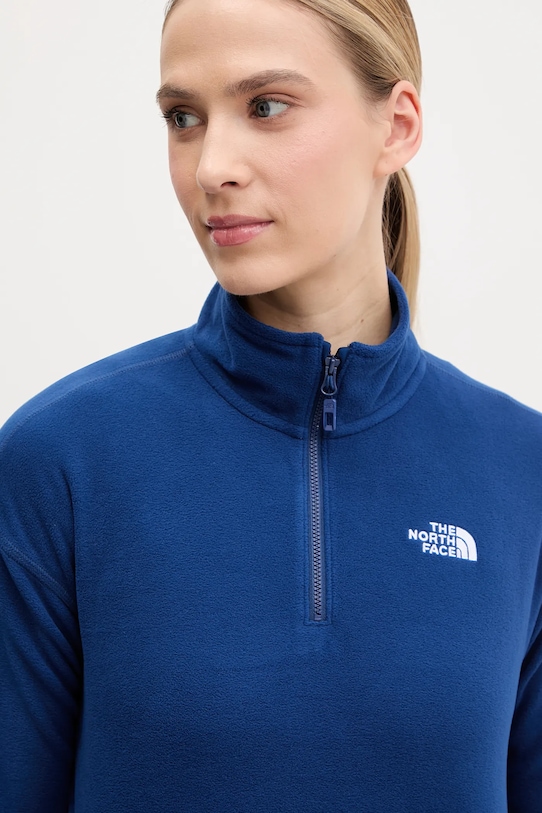 The North Face sportos pulóver 100 Glacier Cropped sötétkék NF0A855ND1R1