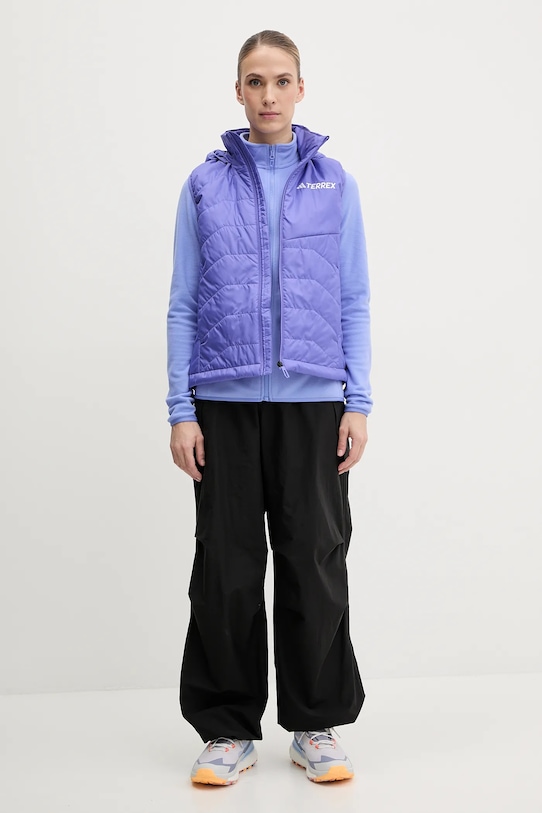 Športová mikina The North Face 100 Glacier NF0A855O0YI1 modrá SS25