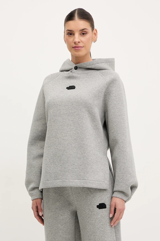 The North Face bluza Relaxed melanj gri NF0A89C0EC41