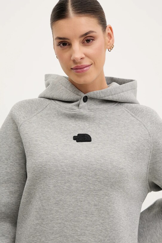 The North Face felső Relaxed szürke NF0A89C0EC41
