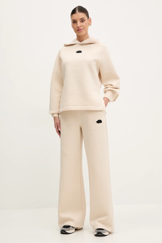 The North Face bluza Relaxed NF0A89C0QMO1 beżowy SS25