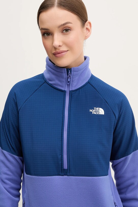 The North Face bluza sportowa Glacier Heavyweight fioletowy NF0A89JBAI41