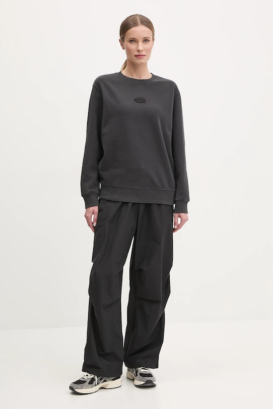 The North Face felpa in cotone Nature Relaxed NF0A8BVXJK31 grigio SS25