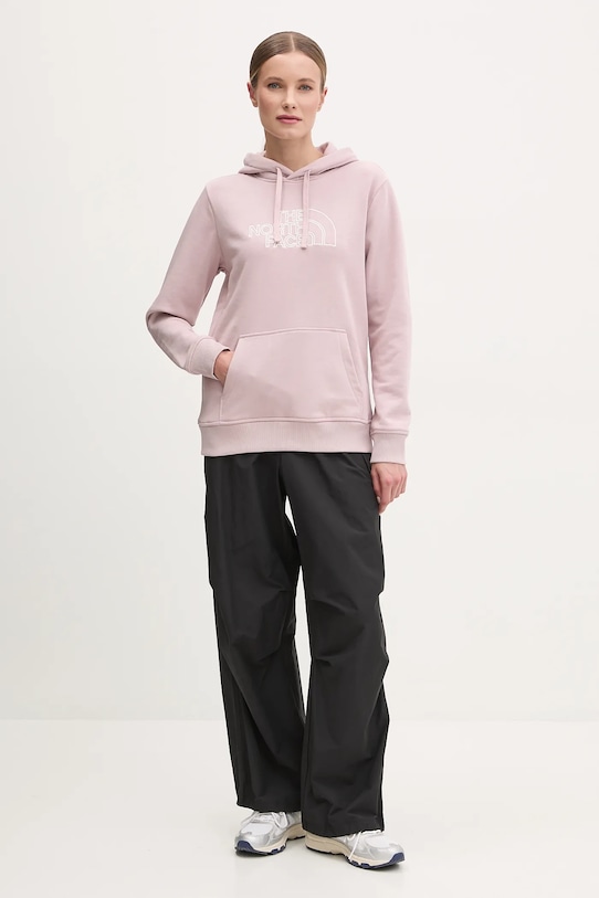The North Face felpa Drew Peak Light NF0A8C1DARF1 rosa SS25