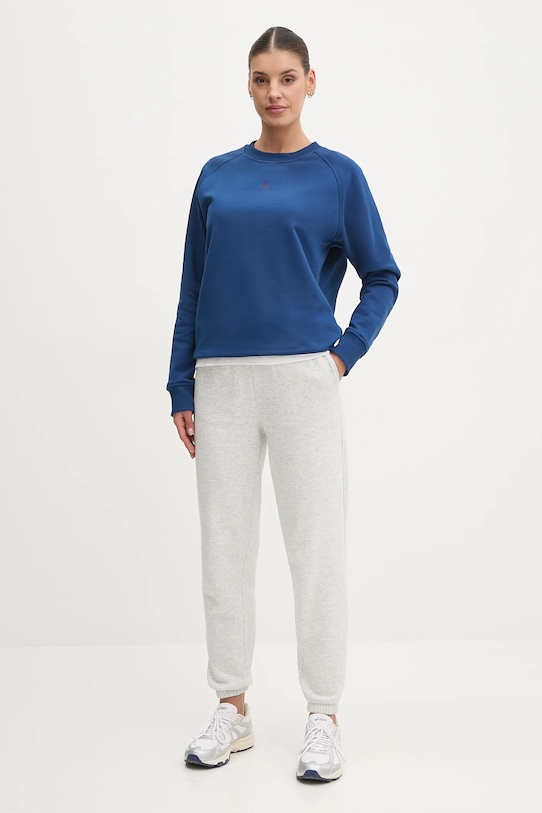 The North Face felpa in cotone Relaxed NF0A8C39D1R1 blu navy SS25