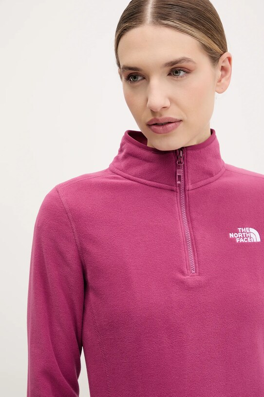 The North Face bluza sportowa 100 Glacier różowy NF0A855M6EO1