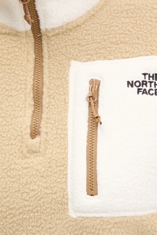 The North Face felpa in pile Yumiori NF0A88433CG1 verde