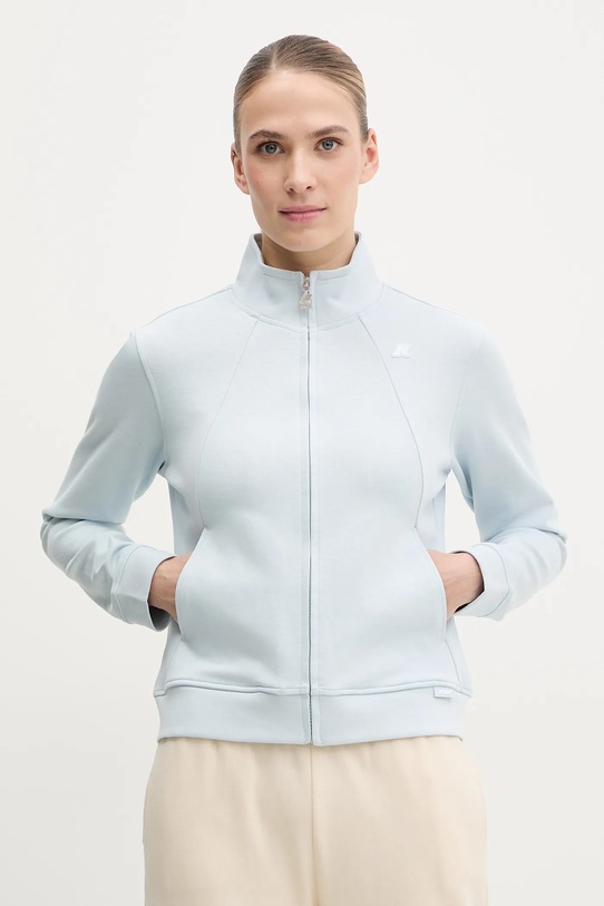 K-Way bluza z elastanem niebieski K81367W