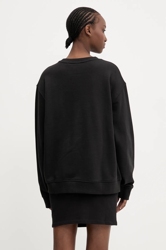 Odzież Hugo Blue bluza bawełniana 50537246 czarny