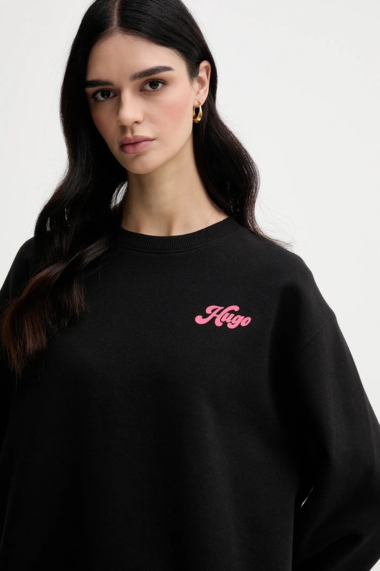 Îmbrăcăminte HUGO hanorac de bumbac 50540925 negru