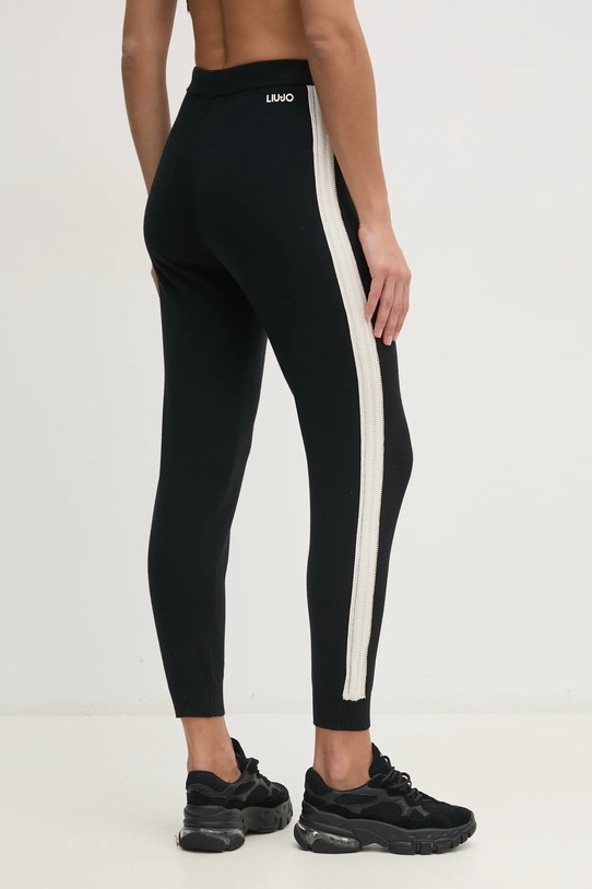 Oblečenie Tepláky s prímesou vlny Liu Jo TA5027.MS025 čierna