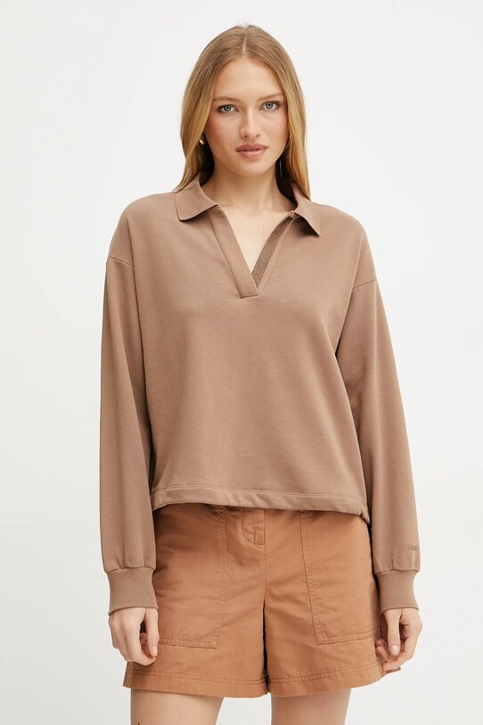 Liu Jo felső aplikációval barna TA5047.FS000