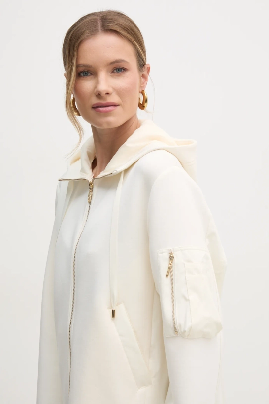 Dukserica Liu Jo bež TA5083.J4879