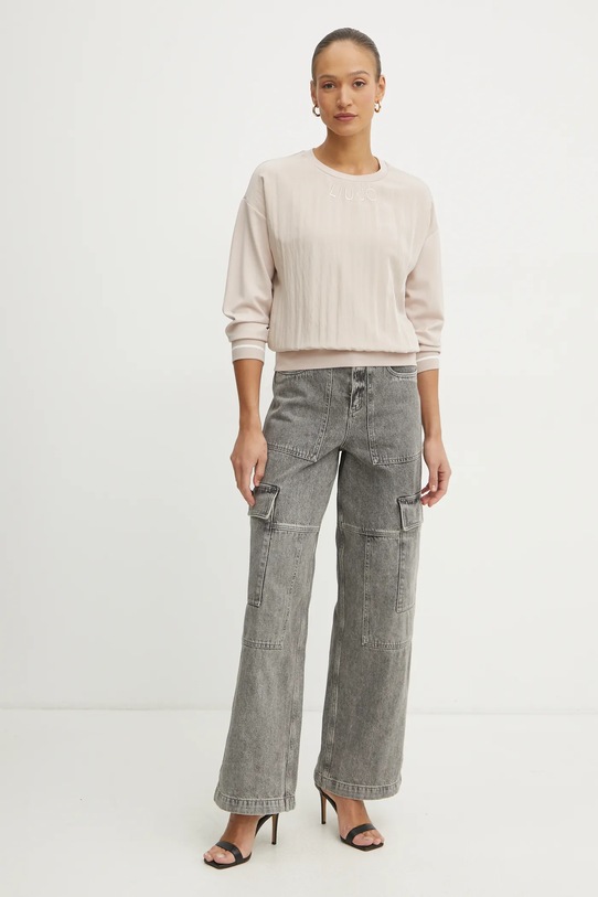 Liu Jo bluza TA5121.J5942 bej SS25