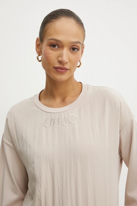 Liu Jo bluza bej TA5121.J5942