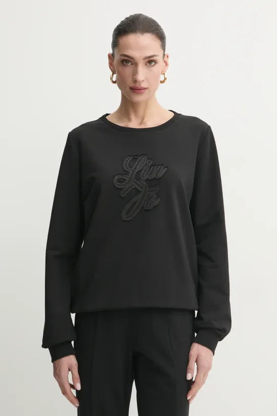 Liu Jo bluza imprimeu negru TA5168.FS090