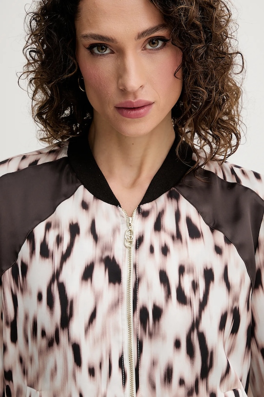 Mikina Liu Jo hnedá TA5197.TS964