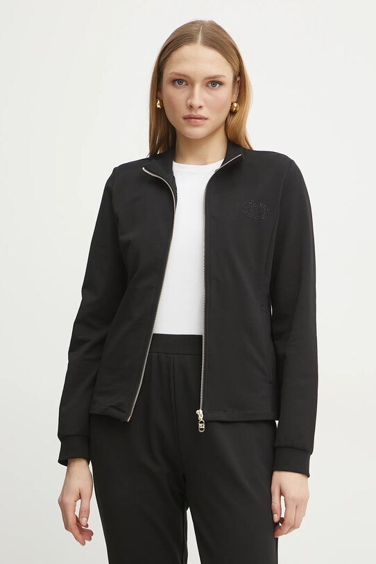 Tepláková súprava Liu Jo TA5233.FS090 čierna SS25