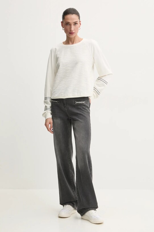 Liu Jo bluza TA5291.J4894 bej SS25